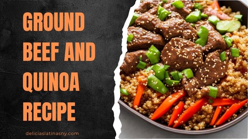 ground beef and quinoa
