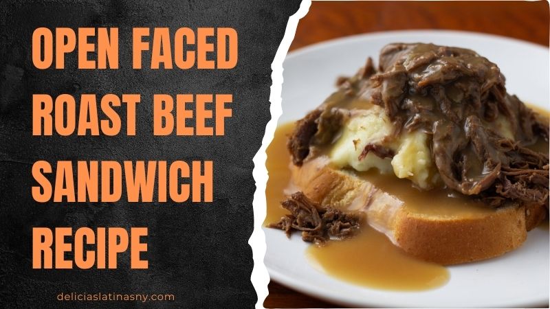 open faced roast beef sandwich recipe